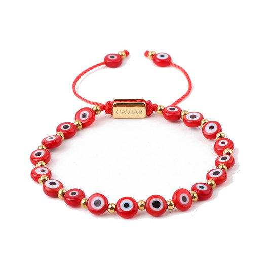 THE VISION BRACELET · CAV-022-RED-GLD