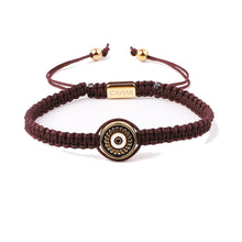 Afbeelding in Gallery-weergave laden, THE MÉDAILLON BRACELET · CAV-003-DBR-GLD