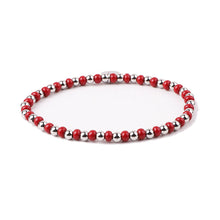 Afbeelding in Gallery-weergave laden, THE ESSENTIEL BRACELET · CAV-009-RED-SLV