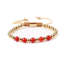 Afbeelding in Gallery-weergave laden, THE MINUIT BRACELET · CAV-014-RED-GLD