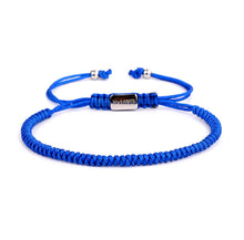 Afbeelding in Gallery-weergave laden, THE CORDON BRACELET · CAV-017-BLU-SLV