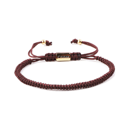 THE CORDON BRACELET · CAV-017-DBR-GLD