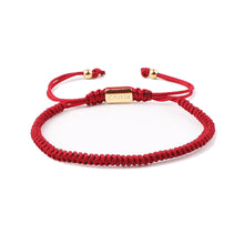 Afbeelding in Gallery-weergave laden, THE CORDON BRACELET · CAV-017-RED-GLD