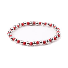 Afbeelding in Gallery-weergave laden, THE CRISTAL BRACELET · CAV-018-RED-SLV