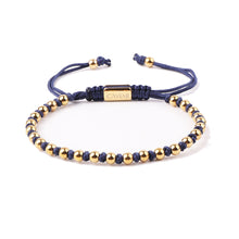 Afbeelding in Gallery-weergave laden, THE SOIRÉE BRACELET · CAV-019-NVY-GLD