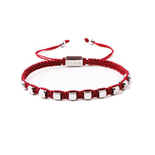 Afbeelding in Gallery-weergave laden, THE RIVET BRACELET · CAV-020-RED-SLV