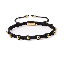 Afbeelding in Gallery-weergave laden, THE PAVÉ BRACELET · CAV-021-BLK-GLD