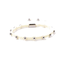 Afbeelding in Gallery-weergave laden, THE PAVÉ BRACELET · CAV-021-CRM-SLV