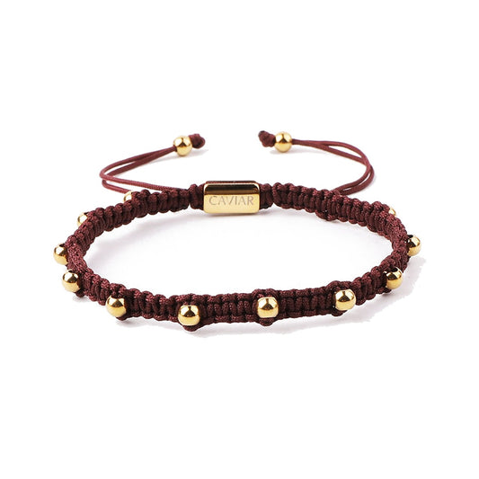 THE PAVÉ BRACELET · CAV-021-DBR-GLD