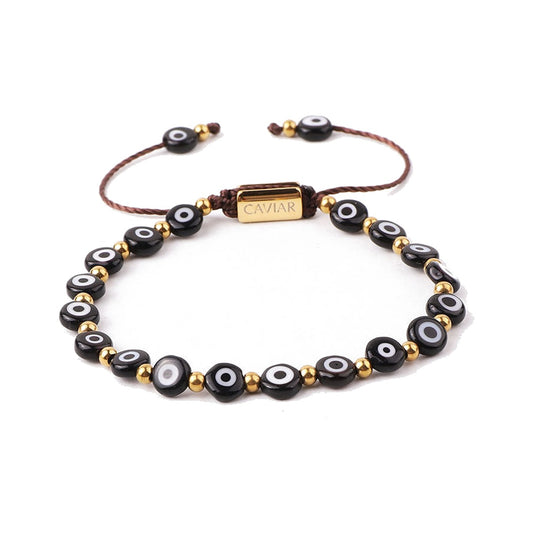 THE VISION BRACELET · CAV-022-BLK-GLD