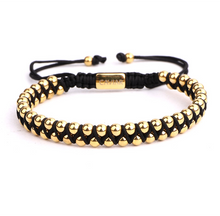 Afbeelding in Gallery-weergave laden, THE CÉLESTE BRACELET · CAV-027-GLD-BLK
