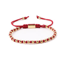 Afbeelding in Gallery-weergave laden, THE SOIRÉE BRACELET · CAV-019-RED-GLD