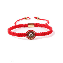 Afbeelding in Gallery-weergave laden, THE MÉDAILLON BRACELET · CAV-003-RED-GLD