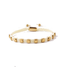Afbeelding in Gallery-weergave laden, THE RIVET BRACELET · CAV-020-CRM-GLD