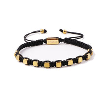 Afbeelding in Gallery-weergave laden, THE RIVET BRACELET · CAV-020-BLK-GLD