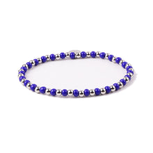 Afbeelding in Gallery-weergave laden, THE ESSENTIEL BRACELET · CAV-009-BLU-SLV