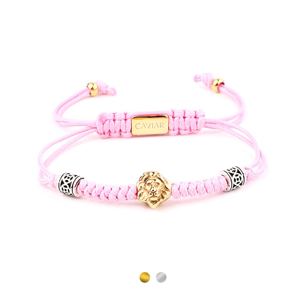 Lion Pink x Sterling Silver
